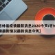 【吉林省疫情最新消息2020今天/吉林省疫情最新情况最新消息今天】