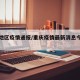 重庆地区疫情通报/重庆疫情最新消息今天各区县